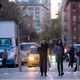 Clint and Kate walking in the streets of New York